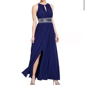 R&M Richards Petite Beaded Gown